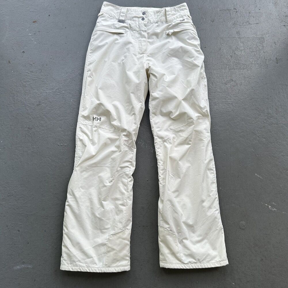 Helly Hanson Helly Tech Insulated Waterproof Floral Ski Pants - White Wms XS
